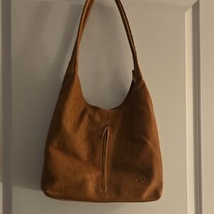 Italian Leather Tan Hobo Bag from Amalfi